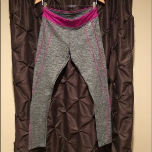 Ankle length leggings Pink & Grey